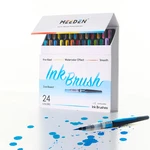 Meeden Liquid Ink Brushes 24 Colors Dye-based. Fixed Price $82.36.