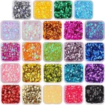 Diyasy 20000 Pcs 6MM Bulk Loose Sequins, 24 Colors Round Embroidery Cup. Fixed Price $11.66.