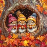 Acudotr Squirrel Diamond Painting Kits For Adults, 5D Diy Art Fo.... Fixed Price $13.55.