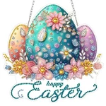 Mogtaa Easter Diamond Art Hanging Kits For Adults Beginners, EGG4. Fixed Price $16.99.