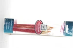 Loew Cornell #2049 6PC Golden Nylon Paint Brush Set Round Shader Liner Acrylics. Fixed Price $10.00.