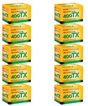 10 Rolls Kodak Tri-x Tx 400 Iso 36 Exp. Black And White 35MM Film Fresh. Fixed Price $109.99.