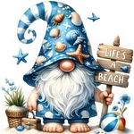 Mogtaa Diamond Art Kits For Adults, 5D Full 12 X Inches, GNOMES2. Fixed Price $14.99.