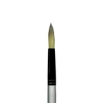 Dynasty Black Silver Brush Round Size 12. Fixed Price $8.19.