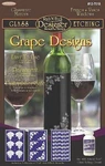 Armour Rub 'n' Grape Designs, Designer Glass Etching Stencils, #12-7018. Fixed Price $13.95.