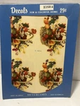 Vintage Meyercord Decal Transfer Pattern Fruit Basket # X160A. Fixed Price $10.99.