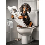 Dachshund Diamond Painting Kits For Adults Beginners, Easy Dog Art. Fixed Price $13.99.