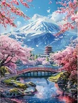 5D Mount Fuji Diamond Painting Kits For 12 X 16 Inches,. Fixed Price $13.94.