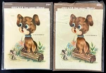 New Lot 2 Meyercord 1538-K Decals Dog Mouse Joanne Thomas Vtg 70S Puppy. Fixed Price $8.99.