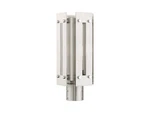 Utrecht Light Brushed Nickel Accents Outdoor Post Top Lantern 1150. Fixed Price $1100.00.