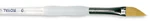Soft-grip Golden Taklon Dagger Brush 1/4 Width. Fixed Price $7.84.