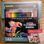 New In Box Prismacolor Junior 48 Pencils Colors 24 Basic 12 Metallic Pastel. Fixed Price $19.99.