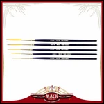 Andrew Mack Virus Series 444 Set Sizes 0-6 Scrolling Taklon Script Brush. Fixed Price $35.99.