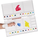 Paint Palette Box 33 Wells For Mixing Gouache, Acrylic And Oil With 1. Fixed Price $14.63.