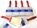 6 Wooster Finish Factor 3" Brushes All Paints Stain Latex Water Base. Fixed Price $26.99.