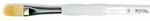 Royal&langnickel(r) Soft-grip Gold Taklon Filbert Comb BRUSH-1/4" Width. Fixed Price $8.40.