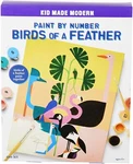 New Birds Of Feather Modern Design By Number Kit 18 Paints X 10" Craft. Fixed Price $11.00.
