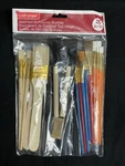 Craft Smart Assorted All Purpose Brushes 25 Pcs New. Fixed Price $9.00.