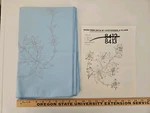 Tri-chem Stamped Daisy Chain Tablecloth 54"X70" For Liquid Embroidery #8413. Fixed Price $24.00.