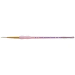 Crafter's Choice White Bristle Round Brush Size 2. Fixed Price $7.47.