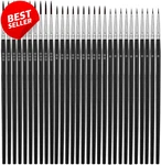 30PCS Tiny Detail Paint Set Fine Tip Liner Brushes For Miniatures -. Fixed Price $13.95.