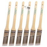 6PK 1"ANGLE House Wall,trim Paint Set Home Exterior Interior Brushes. Fixed Price $14.99.