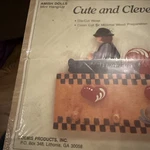 Vintage 90'S Demis Cute & Clever Outs/amish Dolls/grandmacore/wood/diy. Fixed Price $10.00.