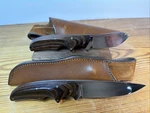 Bob (dill Custom Knives) Hunter And Skinner Fixed Blade Knife Set. Fixed Price $349.00.