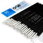 50 Pcs Pack Of Synthetic Sable Fine Detail Paint Brushes Set For Miniature, Scal. Fixed Price $32.93.
