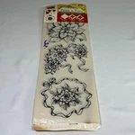 Delta Paint Press Poinsettia Medley Christmas Transfers Vintage 1998. Fixed Price $15.00.