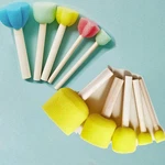 10PCS Mushroom Sponge Brush Set Kids Diy Art Painting Tools - New. Fixed Price $10.98.