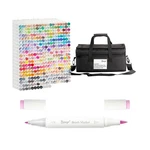 Bianyo 366 Colors Dual Tip Professional Alcohol Markers Set, Brush And Fine T.... Fixed Price $331.08.