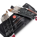 Professional Watercolor Brush Set 14 Squirrel And Synthetic. Fixed Price $38.24.