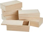 6PCS Box With Slide 6.6X3.7INCH Unfinished Wooden Storage Small. Fixed Price $32.99.