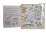 New 1982 Tri-chem Kitchen Decorations Sun-glo Vintage With Instructions #1857. Fixed Price $22.00.
