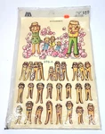 Meyercord Decorative Water Transfer Decal Sheet Cloths Pin Art 1979. Fixed Price $11.99.