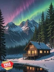 Bulerrylulu 5D Diamond Painting Kit Landscape 11.8X15.7IN. Fixed Price $20.00.