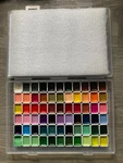 Jane Davenport Watercolor Watercolour Huephoria Paintbox - 66 Colors. Fixed Price $85.00.