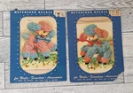 Meyercord Waterslide Decal Sheets Vintage Lambs Lot Of 2 #886A & #886B Nos. Fixed Price $12.99.