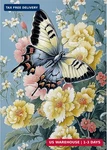 Mogtaa Butterfly Diamond Art Kits For Adults, 5D Full Drill Painting. Fixed Price $12.53.