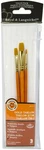 Royal & Langnickel(r) Gold Taklon Value Pack Brush SET-3/PKG. Fixed Price $9.13.