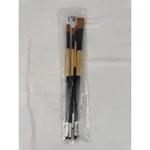 Black Gold By Dynasty 1526F Flat Paint Brush Set 4PC Sizes 10 Professional. Fixed Price $60.00.