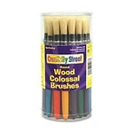 Brushes, Clssl Round Asst Clrs, 30CT-1. Fixed Price $24.99.