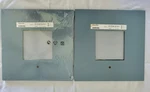 Nos Set Of Ikea Malma Wood Wall Mirrors Teal Blue 602.328.32 10 X. Fixed Price $29.99.