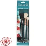 Creative Mark Goat Hair Mop Brush Set 3 Watercolor Oil Acrylic. Fixed Price $58.97.