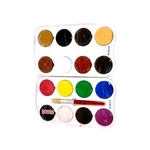 Jack Richeson Tempera Paint 16 Multicolor Assorted Sealed Large Cakes Art Craft. Fixed Price $40.00.