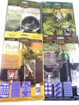 Armour Rub Glass Etching Stencils Dragonfly,grape,floral,christmas 4 Sets. Fixed Price $29.39.
