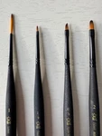 Mini Majestic Artist Brush Set, 4 Piece, Royal And Langnickel Detail Paint. Fixed Price $14.99.