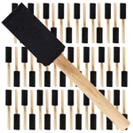 Pro Grade - Foam Brushes 1 Inch 48 Piece Set Black. Fixed Price $17.72.