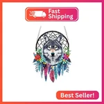 Senqao Wolf Diamond Art Hanging Kit For Adult, Special Shaped Rhinestone, Double. Fixed Price $19.68.